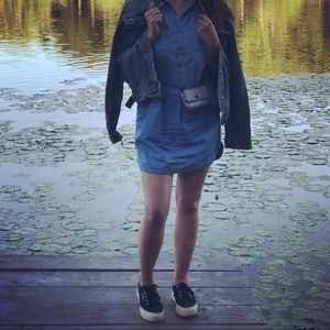 Denim dress